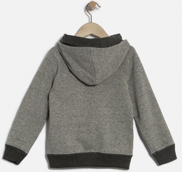 IKKS garcon city black hooded sweatshirt gris moyen